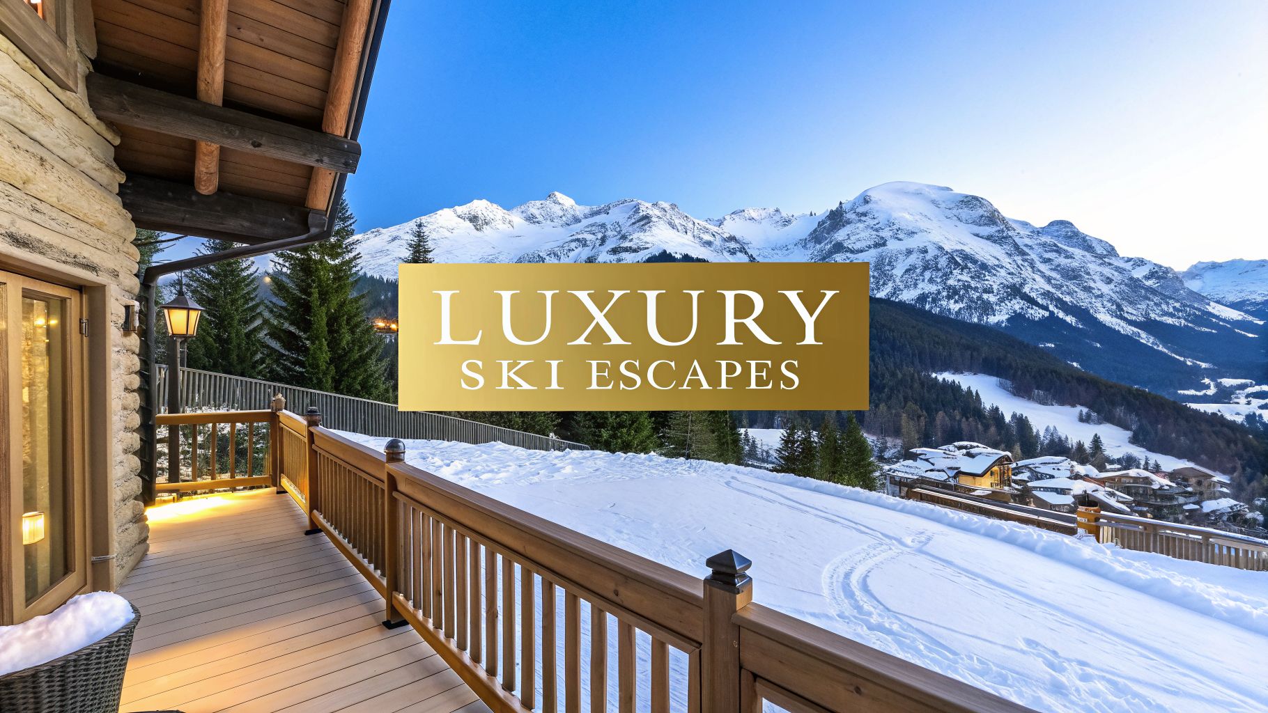 Your Guide to the Top Luxury Ski Resort Escapes