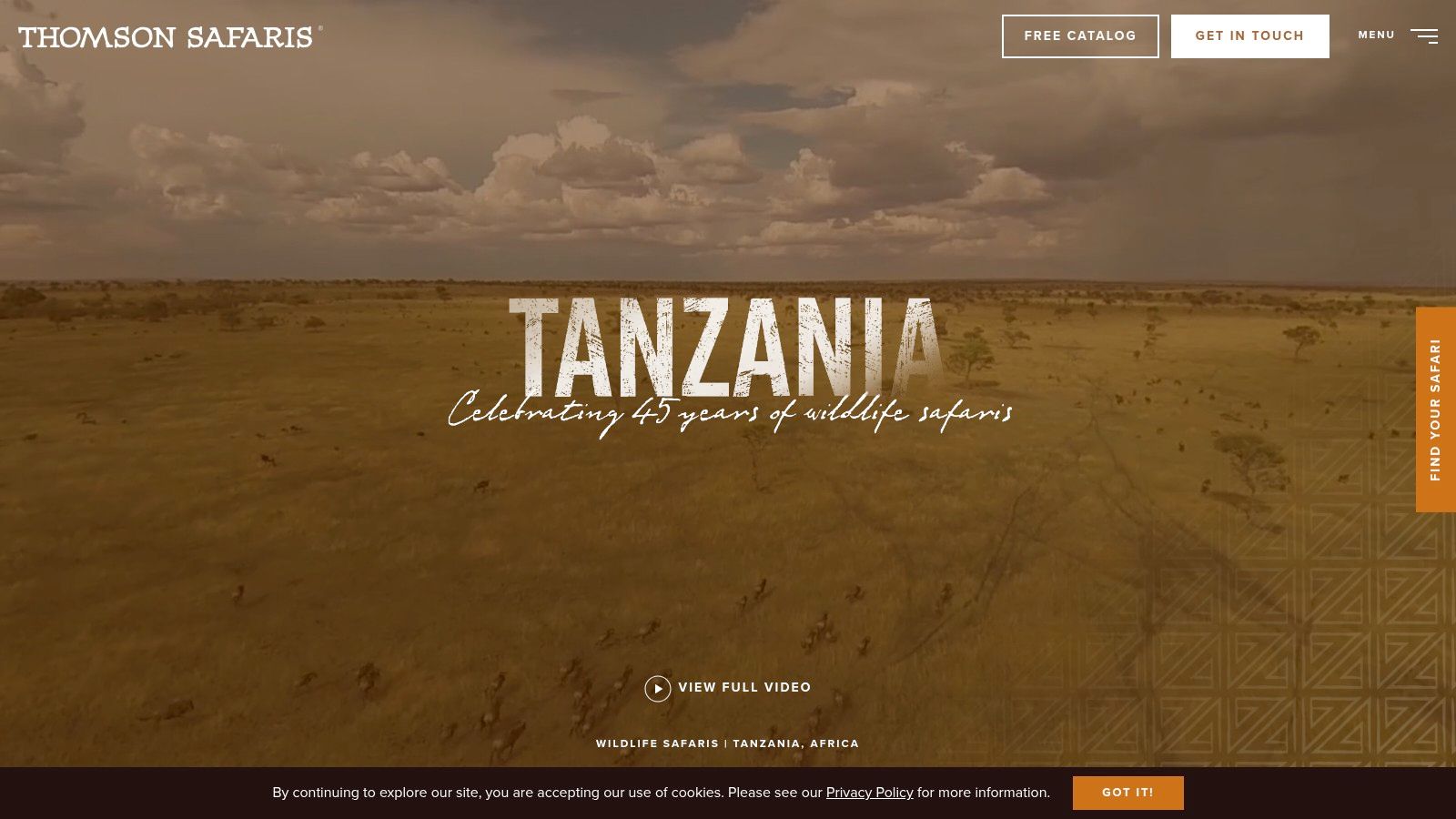 Thomson Safaris: Tanzania-Focused Specialists