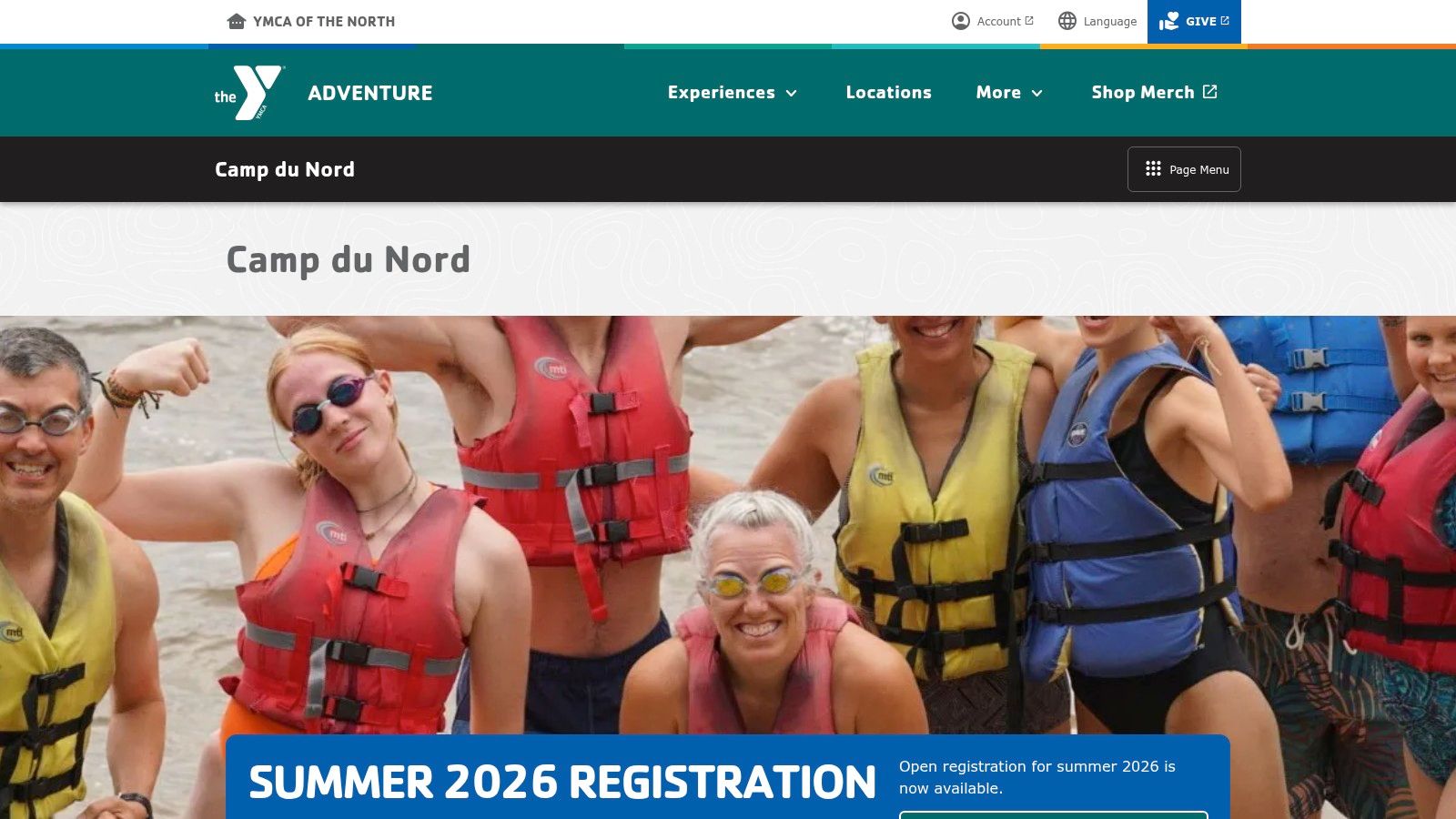 YMCA Camp du Nord (Family Camp)