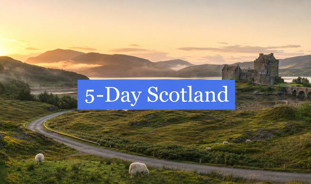 Ultimate Scotland Itinerary 5 Days: Luxury Tours 2026