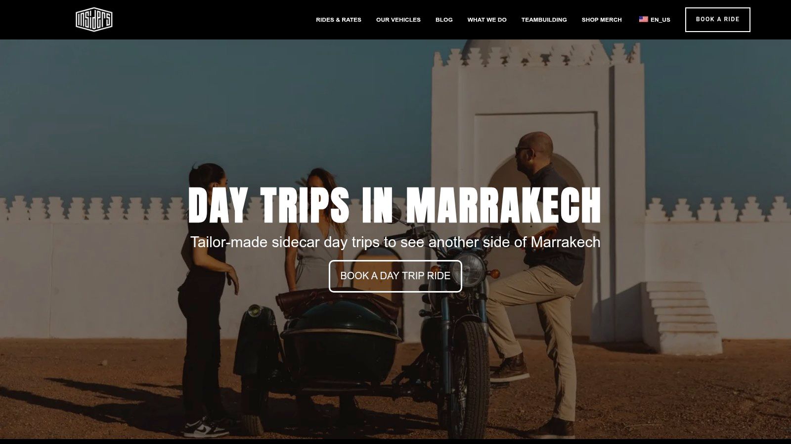 4. Explore the Medina by Vintage Sidecar