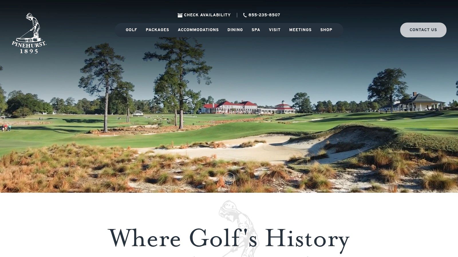 Pinehurst Resort golf setting for a multigenerational family vacation