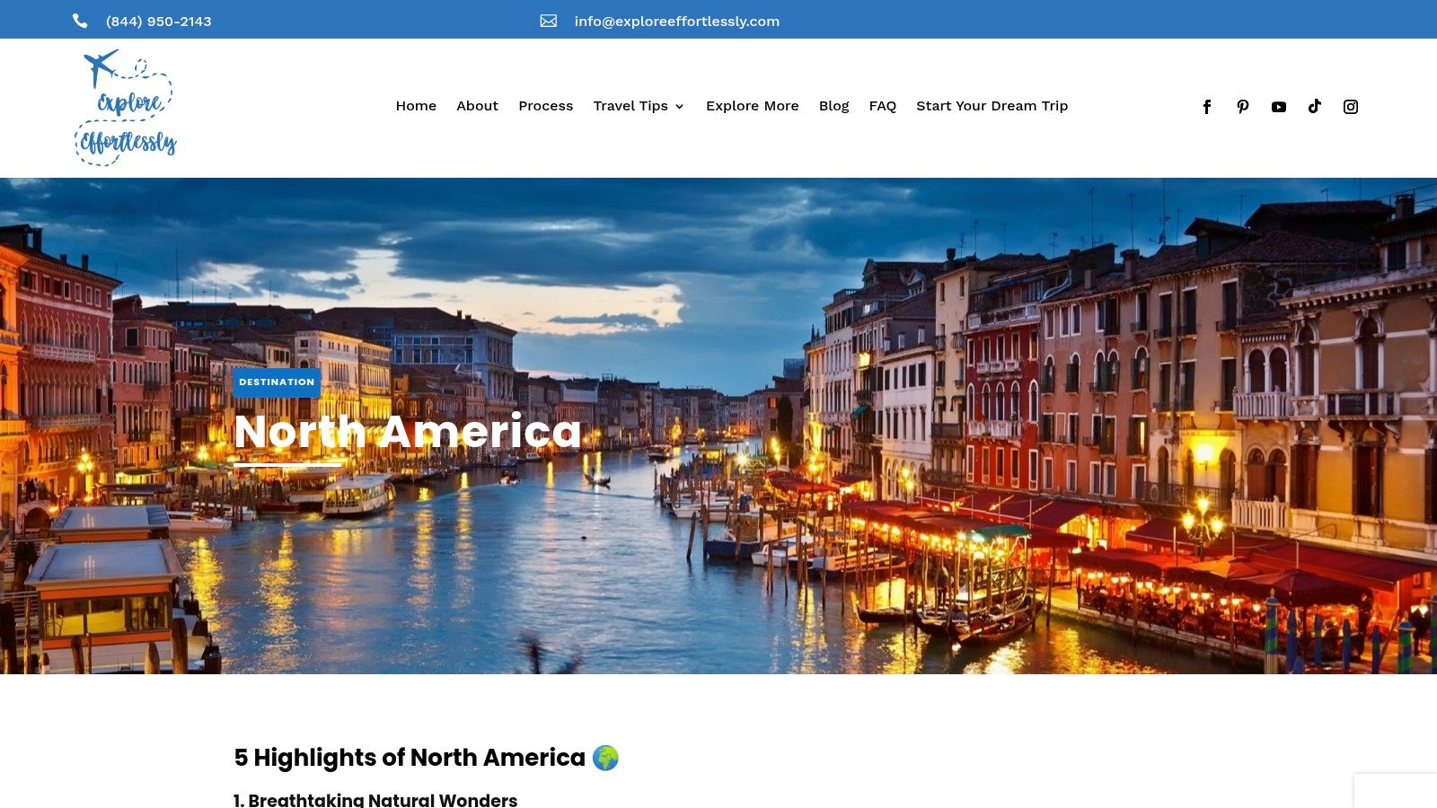 North America travel inspiration for family vacations in North Carolina